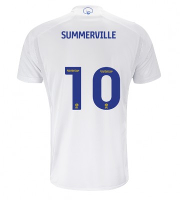 Leeds United Crysencio Summerville #10 Hemmatröja 2023-24 Kortärmad